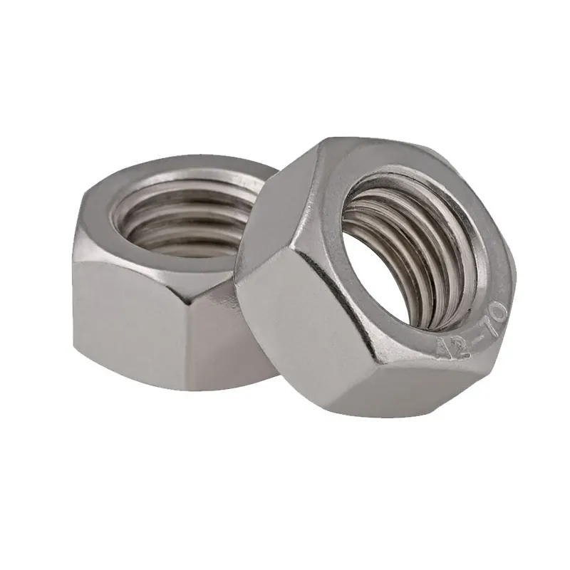 Stainless Steel Hex Head Bolts With Hex Nuts