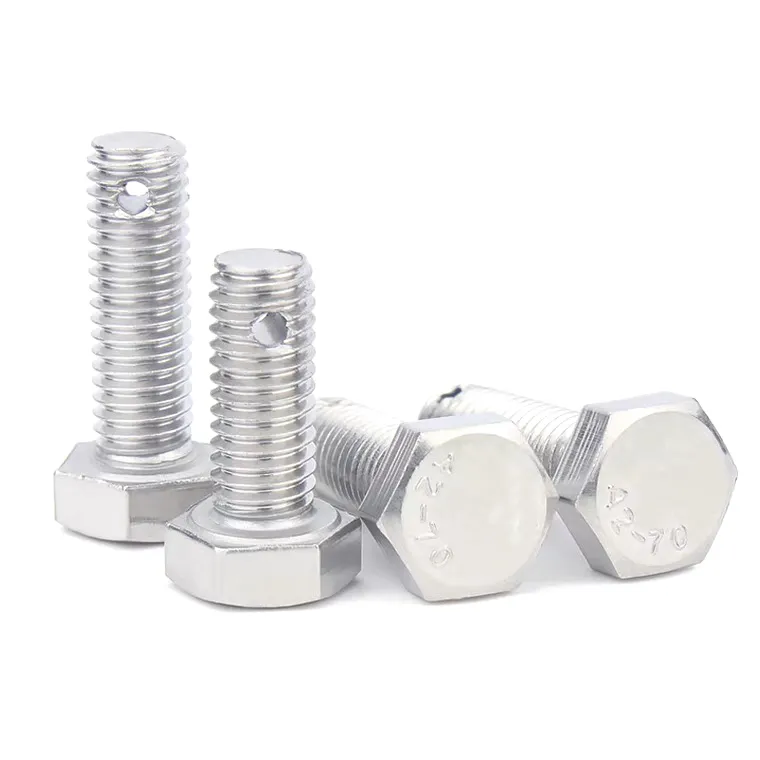 Stainless Steel Fasteners screws with hole