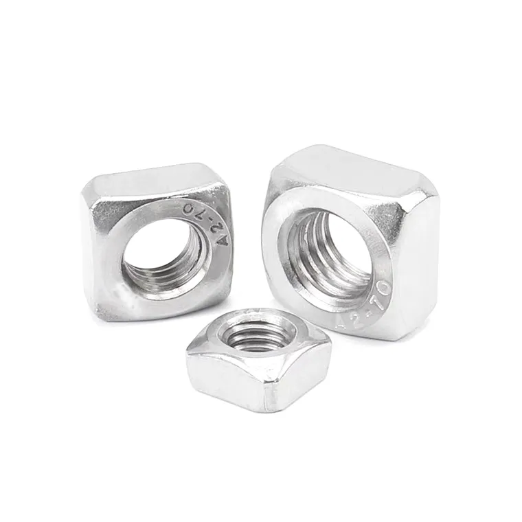 DIN557 Stainless Steel Square Nuts