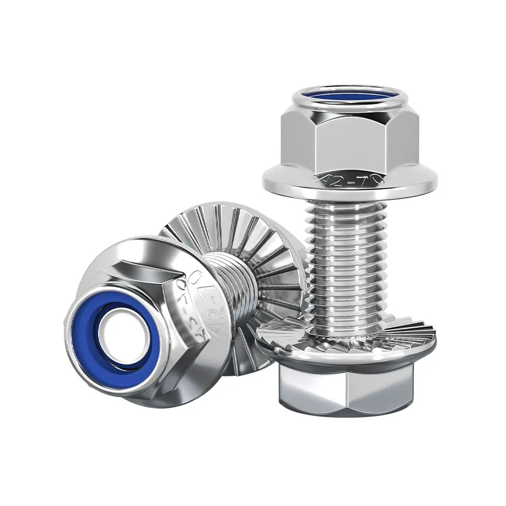 stainless steel flange nuts and flange bolts