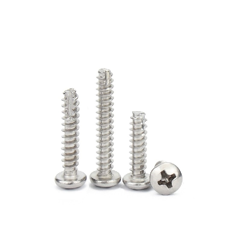 pan head flat end self tapping screw cut tail