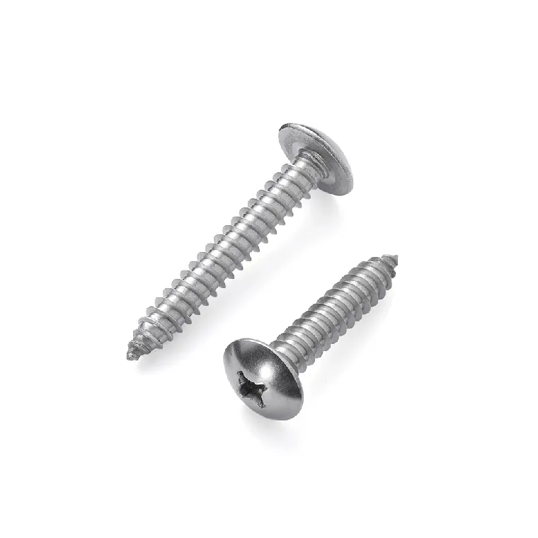 pan head phillips ss tapping screws