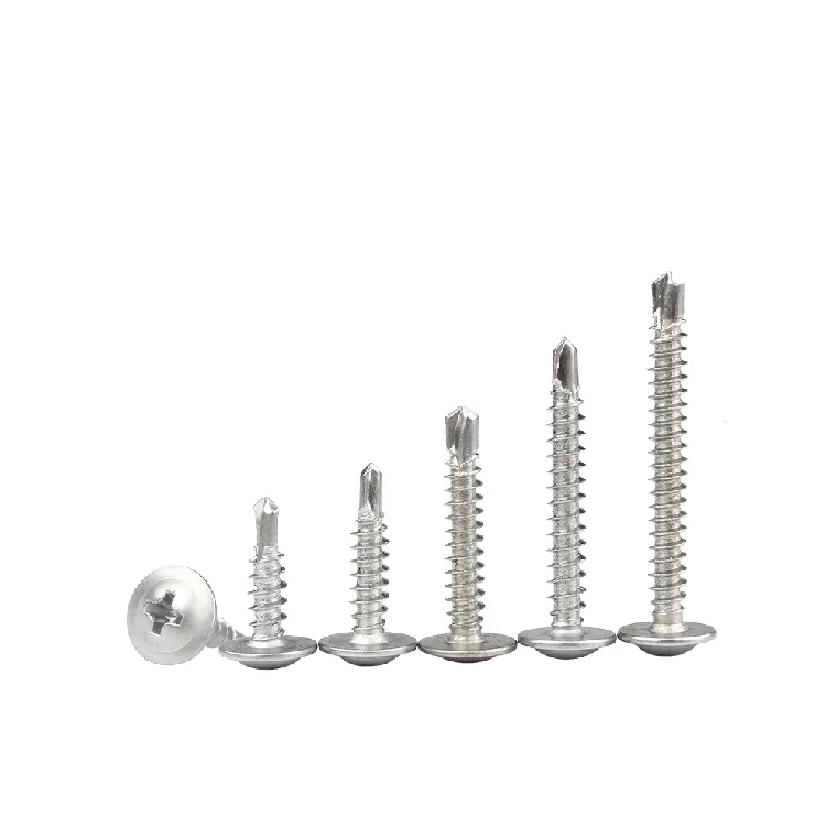 pan head ss drilling screws