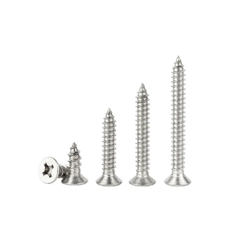 stainless steel countersunk self tapping screws