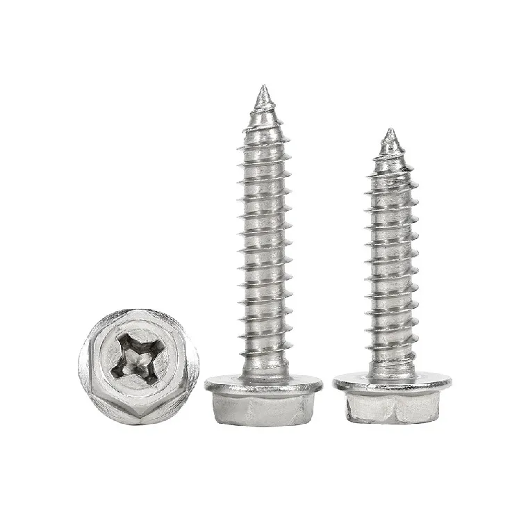 stainless steel hex head self tapping screws