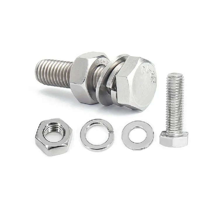 Stainless steel bolts and stainless steel nuts kit