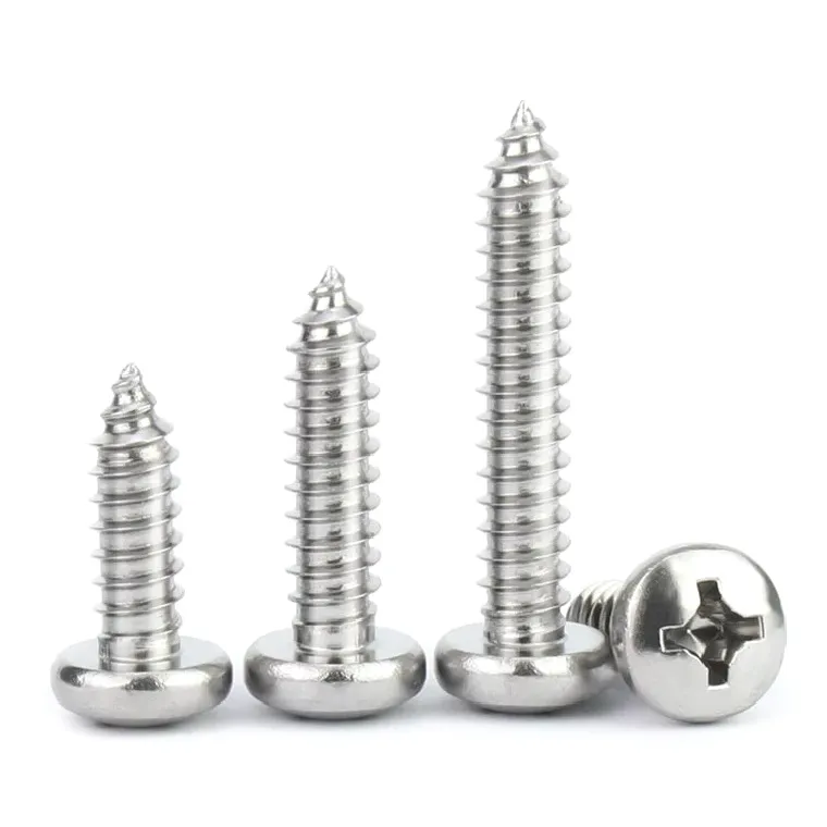 DIN 7981 304 self tapping stainless screws