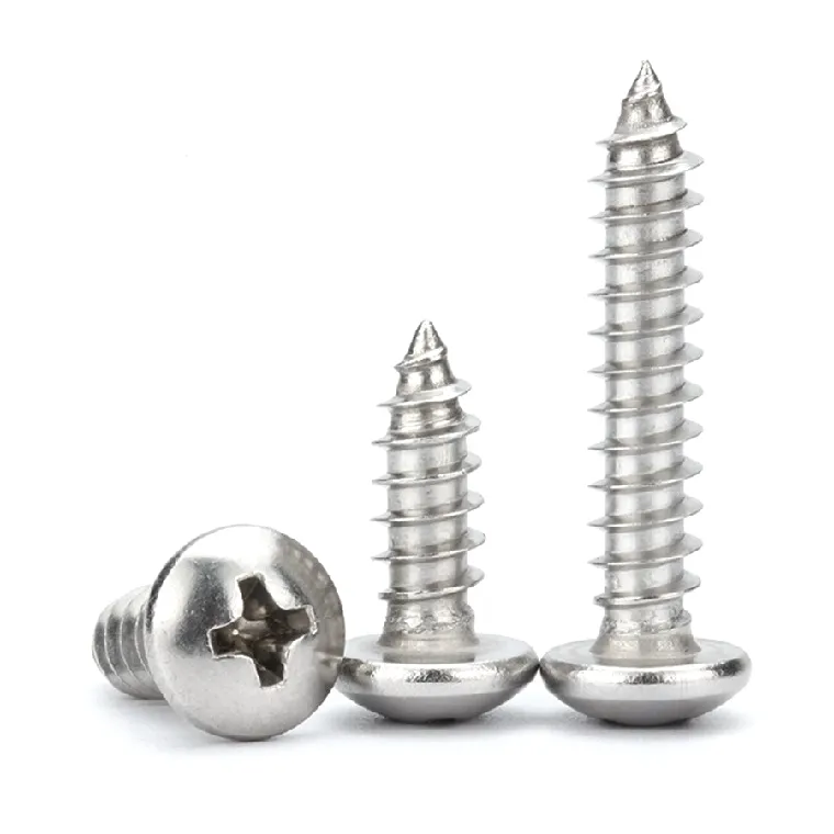 DIN 7981 304 self tapping stainless steel screws