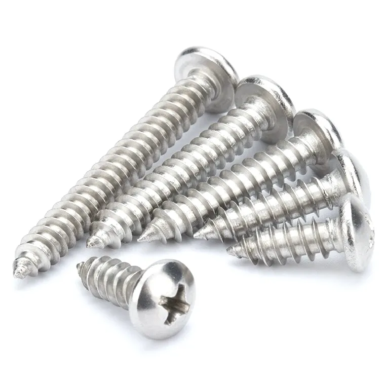 DIN 7981 A2 self tapping stainless steel screws