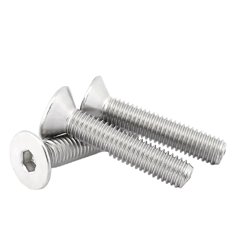 DIN 7991 304 stainless steel hexagon countersunk screws