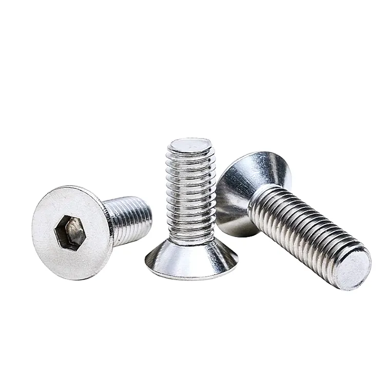 DIN 7991 304 stainless steel hexcountersunk head screws