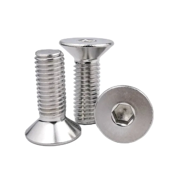 DIN 7991 A2-70 stainless steel hex countersunk head bolts