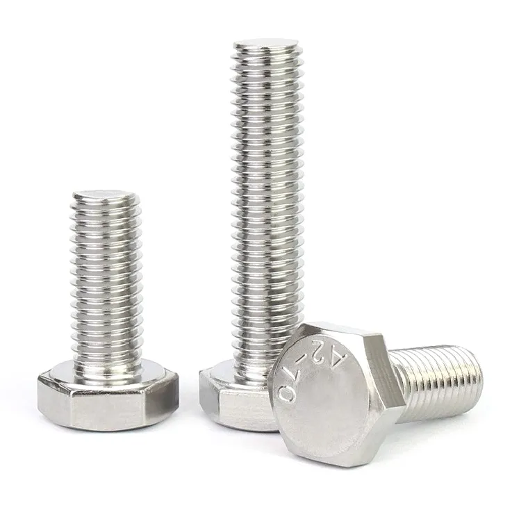 DIN 933 A2-70 Stainless steel Hex Screws Full Thread