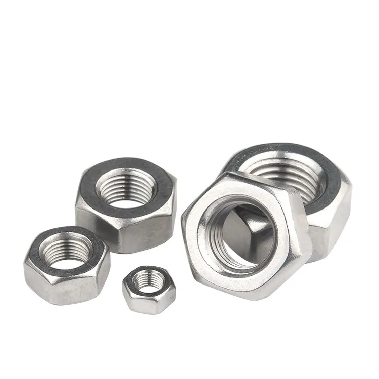 DIN 934 A2-70 Stainless Steel Hexagon Nuts M10