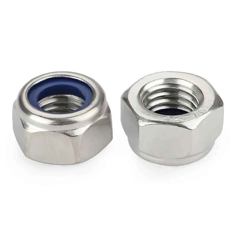 DIN 985 304 Stainless Steel Nylon Insert Nuts