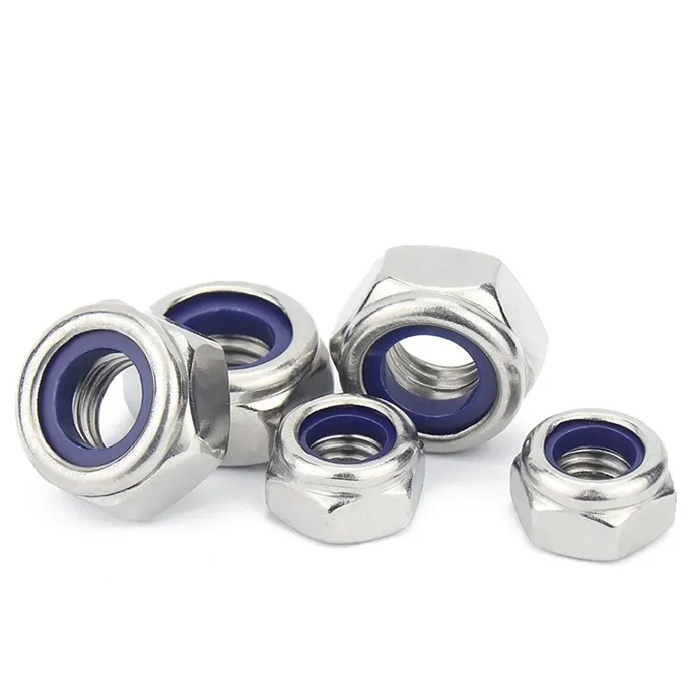 DIN 985 A2-70 Stainless Nylon Insert Lock Nuts