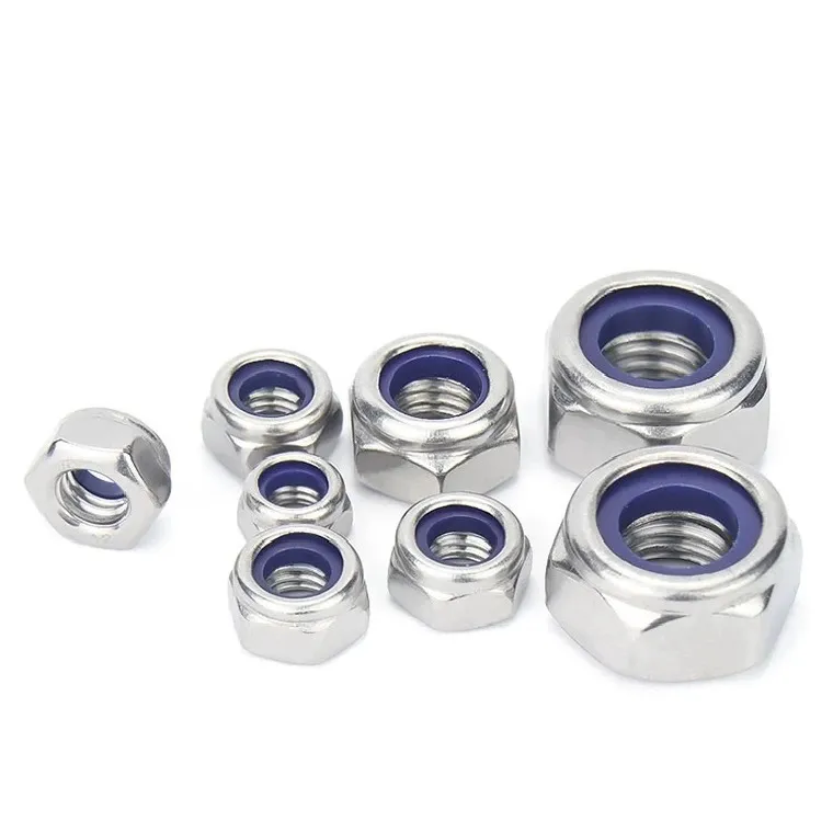 DIN 985 A2-70 Stainless Steel Nylon Insert Lock Nuts