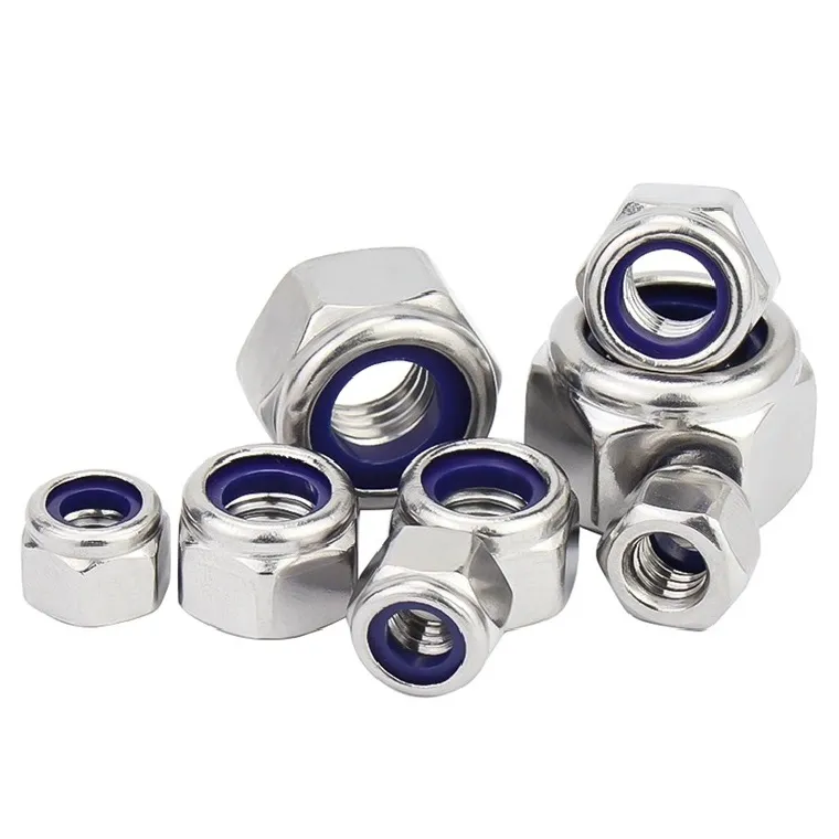 DIN 985 A2-70 Stainless Steel Nylon Insert Nuts