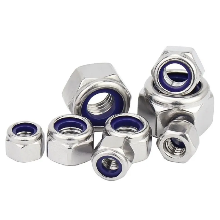 m8 nyloc nut stainless steel