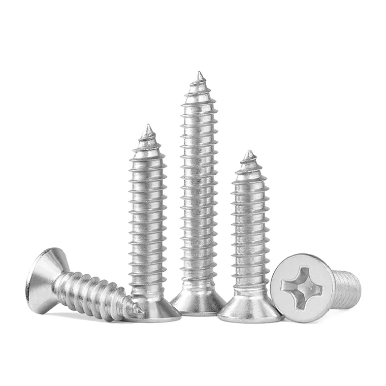 A2 Phillips Cuntersunk Stainless Steel Screws