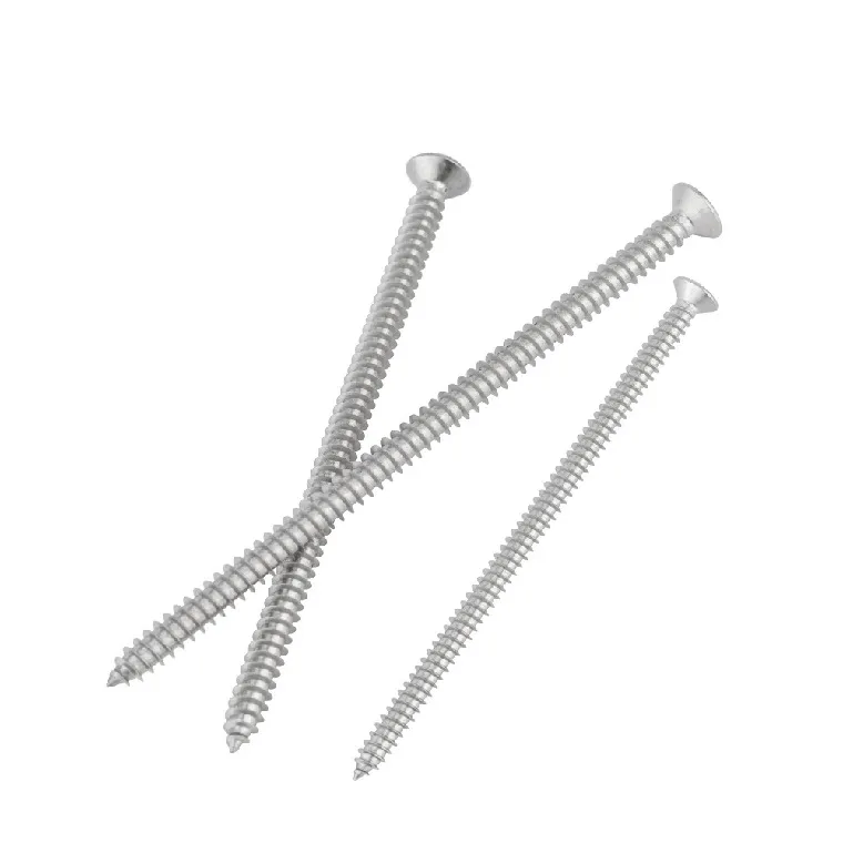 DIN 7982 A2 extra length stainless steel screw