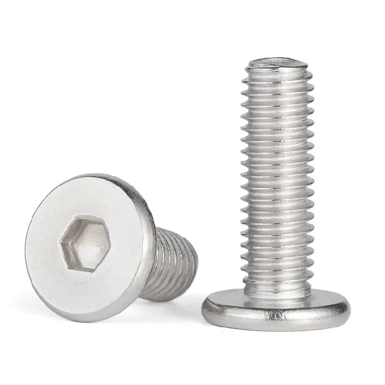 Stainless Hexagon Socket flat Head Machine Screws