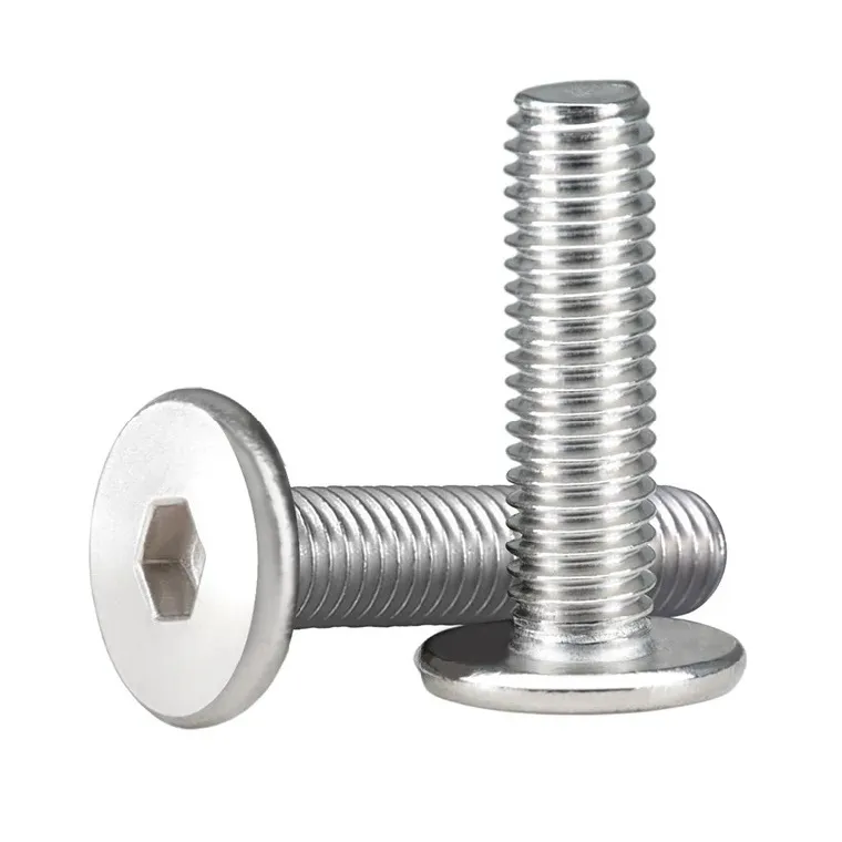 Stainless Steel Hexagon Socket Flat Head Machine Screws