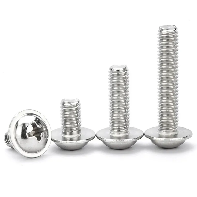 Stainless Steel Phillips Pan Washer Head Machine Screws