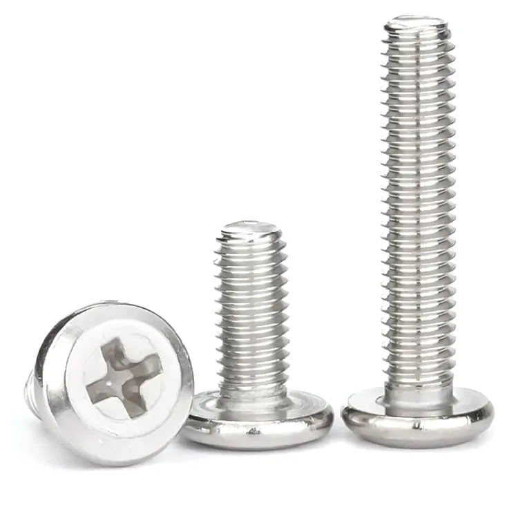 stainless steel flat head machine screws