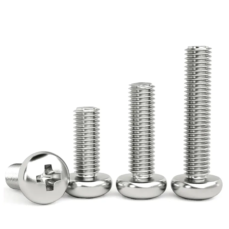 stainless steel pan head machine screws